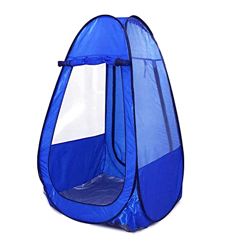 Sports Shelter Weather Tent Single Person Portable Pop Up Tent Pods Outdoor Rainproof & Windproof Double Doors for Watching Sport Events, Camping, Hiking, Fishing, Beach Tents Canopy