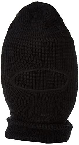 DECKY Face Mask 1 Hole Beanie, Black, One Size