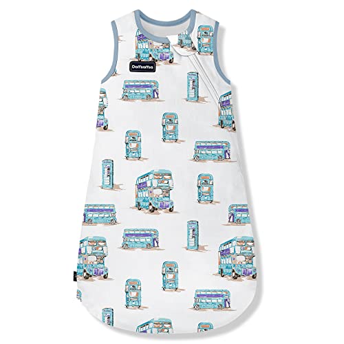 Domiamia Baby Sleep Sack 1.0 Tog Ultra Soft 24-36 Months Rayon Made from Bamboo & Cotton & Tencel Lyocell Baby Wearable Blanket