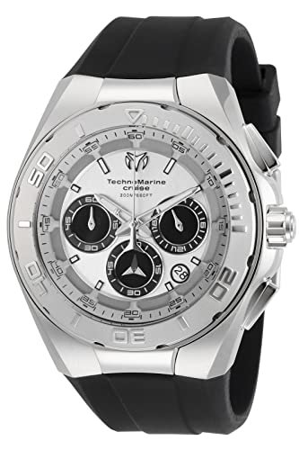 Technomarine Men's TM-115345 Cruise Analog Display Quartz Black Watch