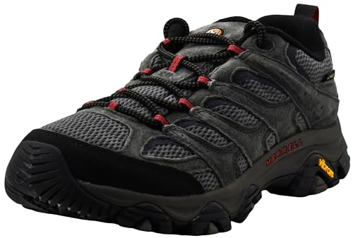 Merrell Moab 3 Waterproof Hiking Shoe, Black Night, 10.5