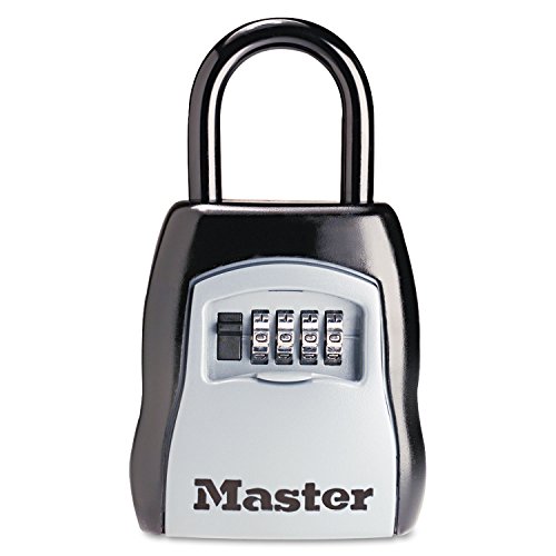 Master Lock Box - Resettable Combination Lock Box, Vinyl and Steel Material, 5400D