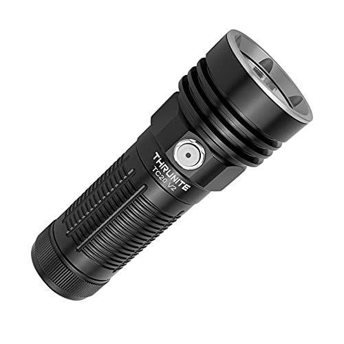 ThruNite TC20 V2 USB-C Handheld Flashlight Rechargeable LED Flashlights Max 4068 Lumens Throw Light, Cool White