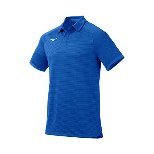 Mizuno Men's Scout Polo, Royal, Large