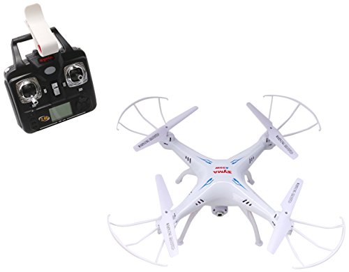 Syma X5SW Explorers2 2.4G 4CH 6-Axis Gyro RC Headless Quadcopter with 0.3MP HD WiFi Camera (FPV) White