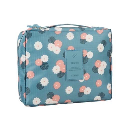 Versatile Travel Organizer Bag: International Travel Must-Haves, Necessities, & Toiletry Bags for European & Airplane Travel, Beauty/Cosmetic Bag and Travel Organizer Bag. (Chamomile)