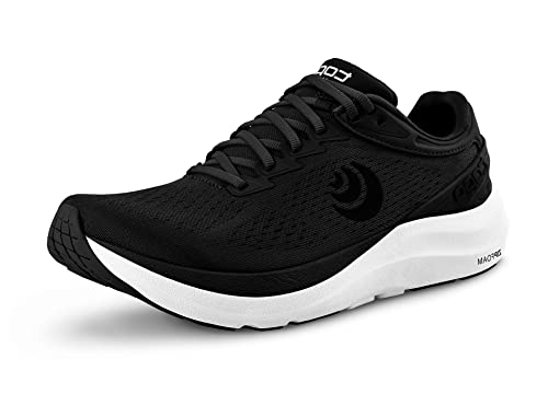 Topo Athletic Women's Phantom 3 Comfortable Lightweight 5MM Drop Road Running Shoes, Athletic Shoes for Road Running, Black/White, Size 8.5