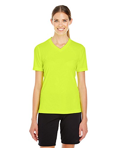 Team 365 Ladies' Zone Performance T-Shirt S SAFETY YELLOW