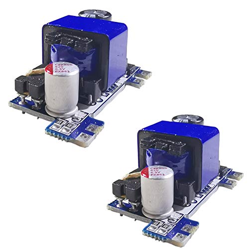 2Pcs AC DC Converter Module Universal 110V 120V 220V 230V to DC 5V 12V Isolated Switching Power Supply Board (DC 5V 2A Version)