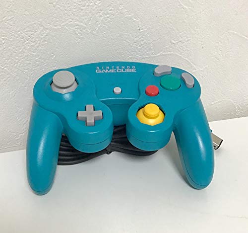 Nintendo GameCube dedicated controller emerald blue