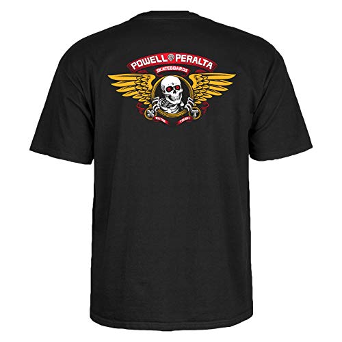 Powell Peralta Winged Ripper T-Shirt, Black, X-Large