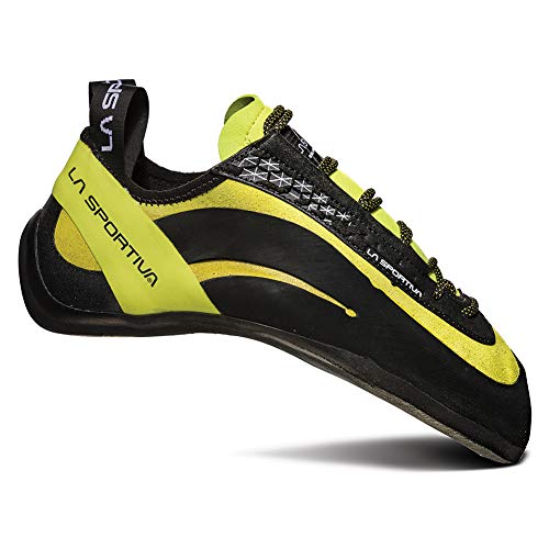 La Sportiva Men's Miura Climbing Shoe, Lime, 45