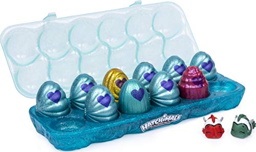 Hatchimals CollEGGtibles, Mermal Magic 12 Pack Egg Carton with Season 5, for Kids Aged 5 and Up (Styles May Vary)