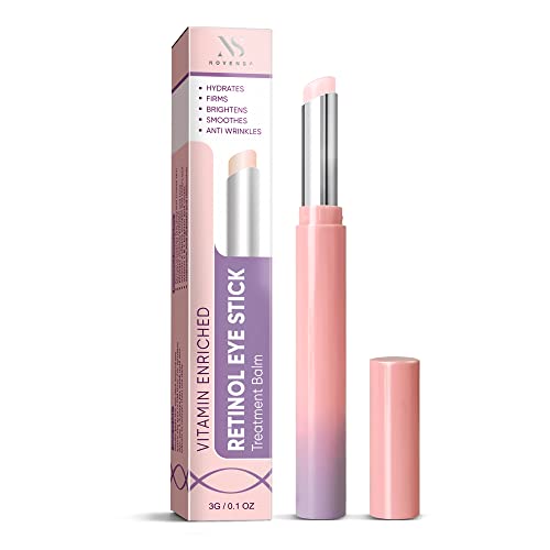 Eye Stick, Retinol Eye Cream Balm for Dark Circles and Puffiness, Under Eye Treatment for Women and Men, Reduces Fine Lines,Eye Bags and Wrinkles