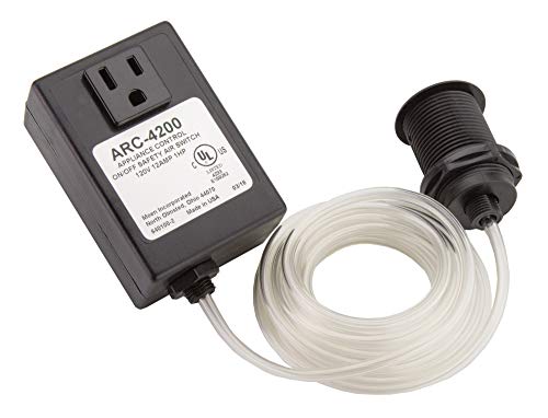Waste King Garbage Disposal Air Switch Base and Control Unit - ARC-4200,Black