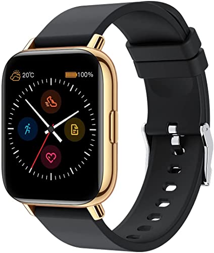 Smart Watch, 2023 Fitness Tracker Watch for Men Women, 1.69'' Touch Fitness Activity Tracker Watch with Heart Rate Blood Pressure Sleep Monitor Pedometer IP68 Waterproof Smartwatch for Android iOS