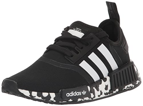 adidas Originals NMD_R1's Sneaker, Core Black/Core Black/FTWR White (Refined), 4.5 US Unisex Big Kid