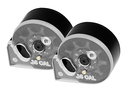 Seneca .25-Caliber Avenger Air Gun Magazine, 8 Rounds (2 Pack)