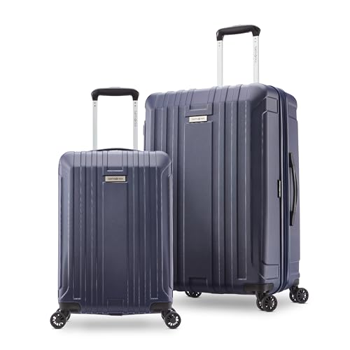 Samsonite Hardside Spinner Wheel Luggage, Midnight Navy, 2-Piece Set