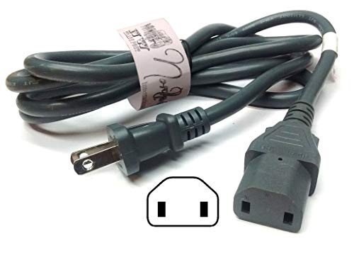AC Power Cord for Yamaha Aventage Natural Sound AV Receiver Model No. RX-A710, RX-A720 2-Prong Power Supply Lead Mains Replacement Cable