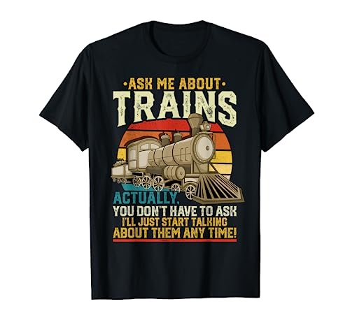 Trainspotting Trainspotter Model Trains Train Model T-Shirt