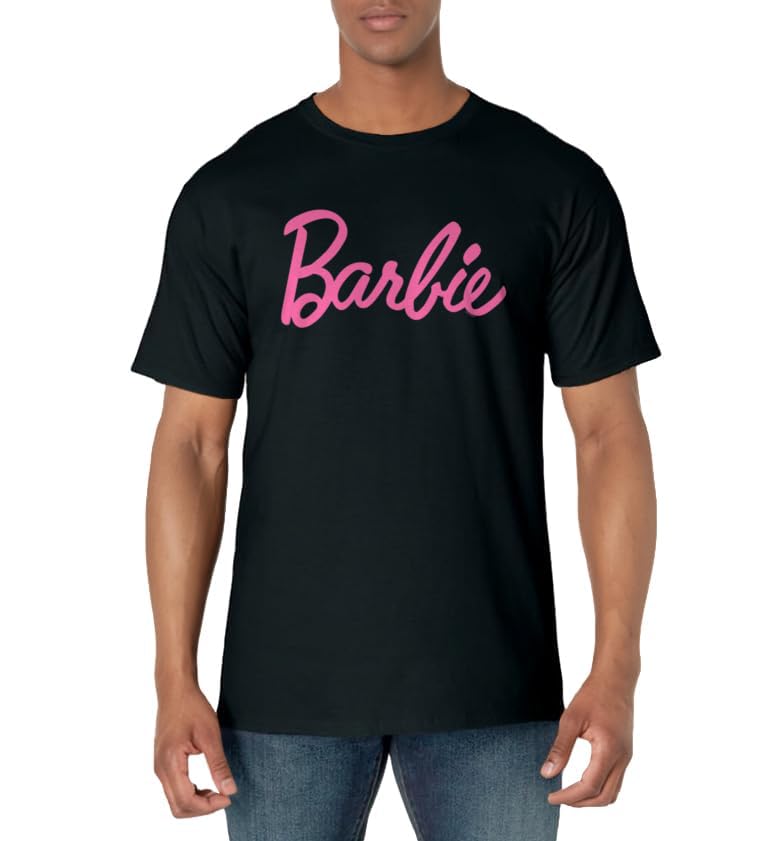 Barbie Classic Pink Logo T-Shirt