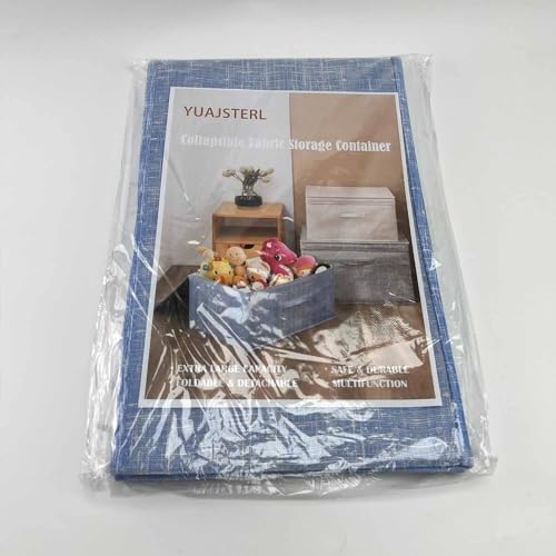 YUAJSTERL Collapsible fabric storage container for domestic use, Removable Divider For Home, Nursery, Closet