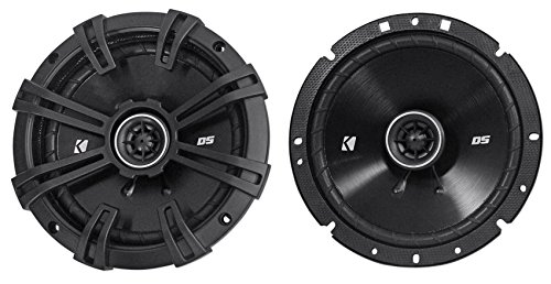 KICKER DSC670 6.75-Inch (165mm) Coaxial Speakers, 4-Ohm (Pair)