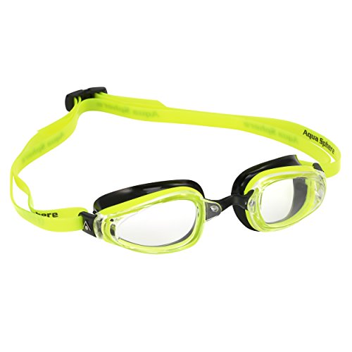 Aqua Sphere K180 Men's Swim Goggles, Clear Lens