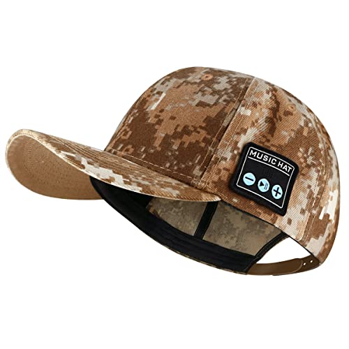 EDYELL Hat with Bluetooth Speaker Adjustable Bluetooth Hat Wireless Smart Speakerphone Cap for Outdoor Sport Baseball Cap is The Birthday Gifts for Men/Women/Boys/Girls