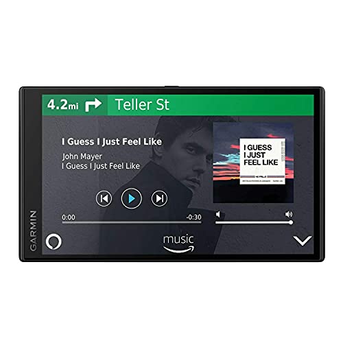 Garmin DriveSmart 65 with Amazon Alexa, Built-In Voice-Controlled GPS Navigator with 6.95” High-Res Display