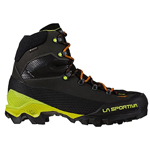 La Sportiva Aequilibrium LT GTX Mountaineering Boot - Men's Carbon/Lime Punch 10.5US/43.5EU