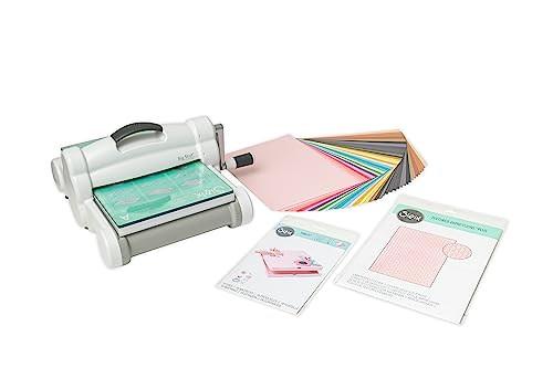 Sizzix Big Shot Plus Starter Kit (9'), White/Grey