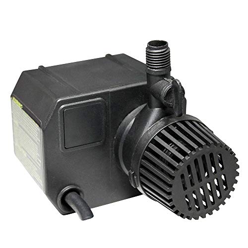 Beckett Corporation G355AG 355 GPH Pond Pump Max Height 11.5’, 16-Feet Cord, Black