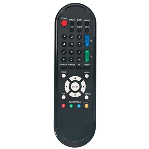 New Replacement Remote Control Applicable for Sharp TV LC-19SB25U LC-19SB15U LC-19SB25U LC-19SB25U-W LC-19SB24U LC19SB25U LC19SB15U LC19SB25U LC19SB25U-W LC19SB24U