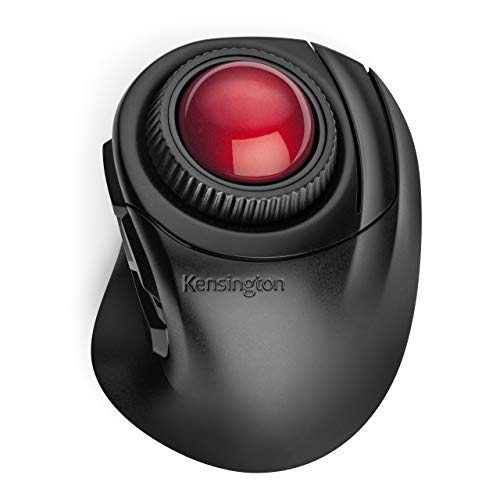 Kensington Orbit Fusion Wireless Trackball (K72363WW), Black