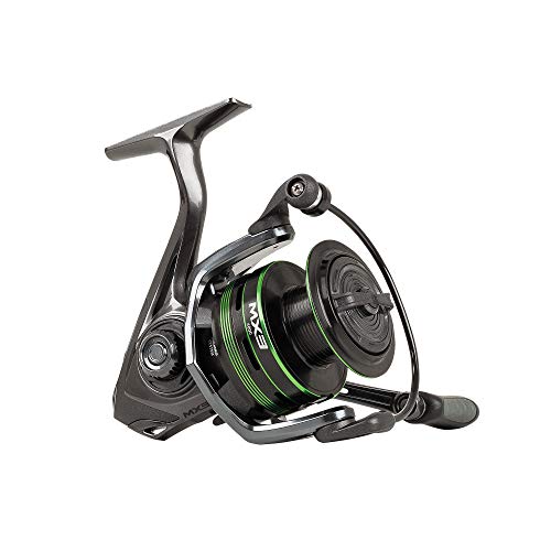 Mitchell MX3 Spinning Reel - Lightweight Graphite, 6+1 Bearings, Foldable Handle - Freshwater Fishing Spin Reel - Perch, Trout, Pike, Zander