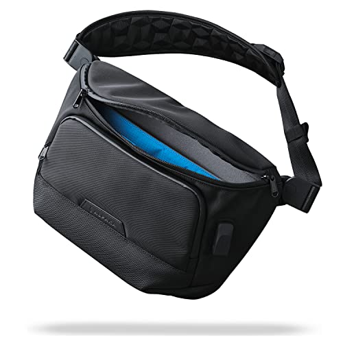 ALPAKA Bravo Sling Max Crossbody Messenger Bag - Anti Theft Backpack - Lightweight, Travel Crossbody Sling Bags