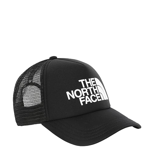THE NORTH FACE Logo Trucker Hat, TNF Black/TNF White, One Size