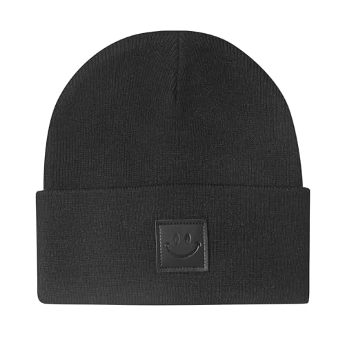 MaxNova Black Beanie Hat