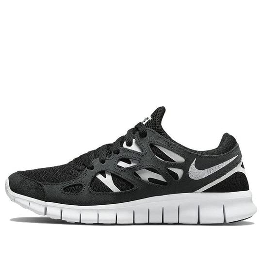 Nike Free Run 2 Womens Black/White-Off Noir Size 7