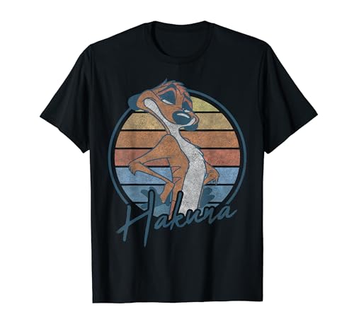 Disney The Lion King Timon Hakuna Retro Portrait T-Shirt