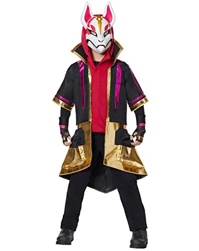 Spirit Halloween Boys 2-Fer Drift Fortnite Costume | OFFICIALLY LICENSED - Medium