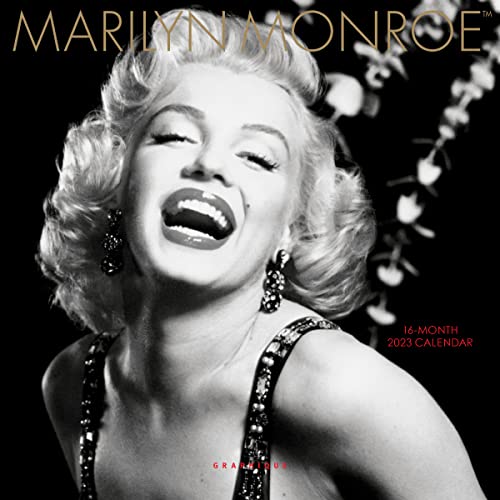 Graphique 2023 Marilyn Monroe Mini Wall Calendar | 7” x 7” | Thick Paper | Home & Office Organizer | Large Monthly Grid | 3 Languages & Marked Holidays | 4 Month Preview Page for 2024…