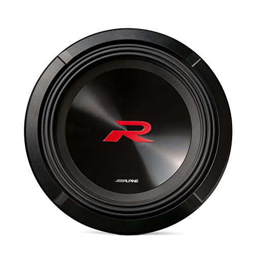 Alpine R2-W12D2 12' R-Series R2 Subwoofer, Dual 2-Ohm, 750 Watt RMS