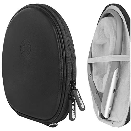 Geekria Shield Case Compatible with Sony, Jabra, JVC, LG, Bluenin, FKANT, COULAX Headphones, Replacement Protective Hard Shell Travel Carrying Bag with Accessories Storage (Black)