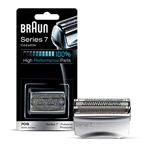 Braun Series 7 70S Electric Shaver Head Replacement, Compatible with Series 7 Shavers: 720cc, 730cc, 735s, 750cc, 760cc, 790cc, and 795cc