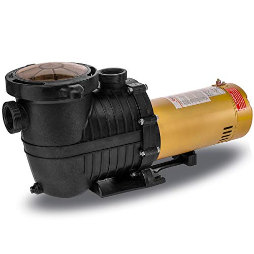 XtremepowerUS 1.5HP Inground Pool Pump 5280GPH 1.5' NPT Inlet/Outlet 220V Dual Speed