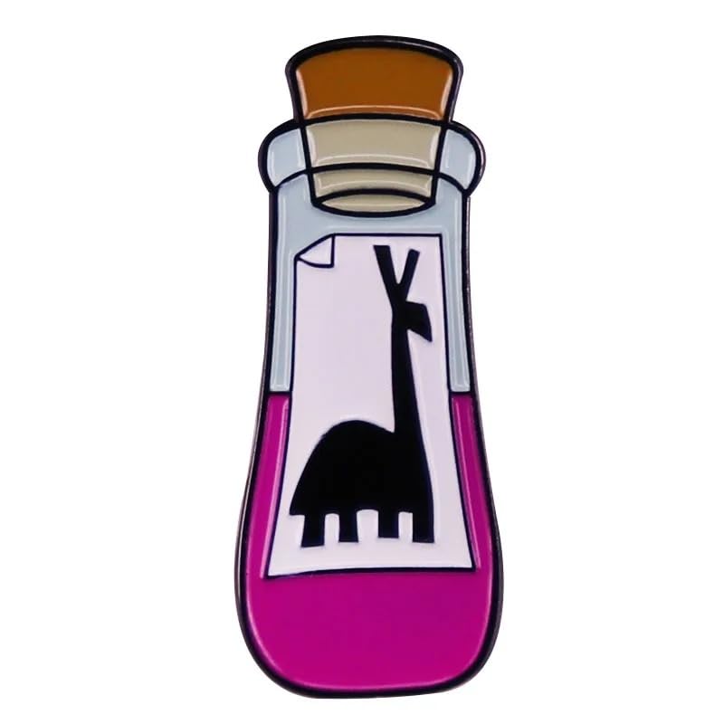 Extract of Llama Enamel Pin Poison Emperor New Groove