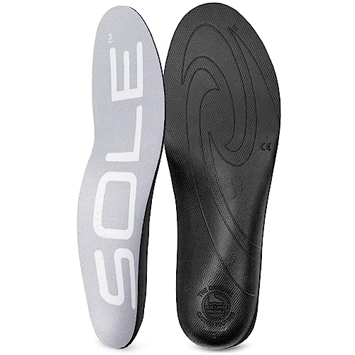 Sole Active Thin - Orthotic Sport Insoles - Anti Fatigue - Arch Support - Shoe Inserts - Men's Size 8/Women's Size 10